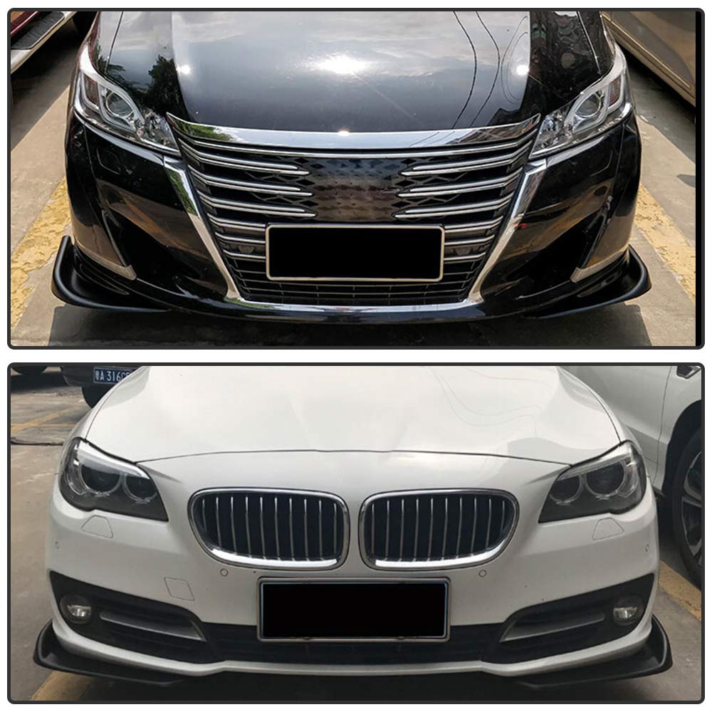 Universal Winglet Type-1 Aero Front Bumper Lip Splitter Diffuser