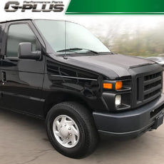 G-PLUS Headlight Trim Bezel with Signal Light for Ford E150 E250 E350 2008-2019 Additional Angle