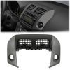 G-PLUS Center Dash A/C Heater Air Vent Cover Trim Bezel Switch Compatible with Toyota Rav4 2006-2012 Dashboard Air Vent Panel