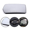 Front Passenger Side Replacement Mirror Glass with Backing Plate Compatible For Ford F-150 2011-2014