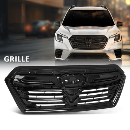 G-PLUS Front Grille Assembly, Compatible with Subaru Forester 2022-2024, J1010SJ260 Black