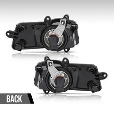 G-PLUS Fog Lights 2PCS for Audi A6 C6 S6 Quattro 2009-2011 Black Close-up View