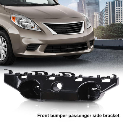 G-PLUS Front Right Side Bumper Brackets Compatible with Nissan Versa Note 2014-2019 622253VY0A, NI1032109
