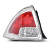 G-PLUS Tail Light Left Side Compatible with Ford Fusion (submodel: S, SE, SEL) 2006-2009 Clear & Red Lens FO2818123C, 6E5Z13405B Faros Traseros Luces TraserasAssembly