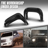 G-PLUS Fender Flares Compatible with GMC Sierra 1500 2007 2008 2009 2010 2011 2012 2013, Only Fit Short Bed 69.3" Fleetside Factory Style Smooth Black
