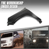 G-PLUS Front Left Side Fender Compatible with Chevy Suburban (submodel: Commercial, High Country, LS, LT, Premier, RST, Z71) 2021 2022 2023 2024 84384210, GM1240418 Black