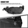 G-PLUS LED Fog Light Front Bumper Lamp Right Side Compatible with Volvo XC90 XC60 S90 V90 2016-2024 31395866 Black
