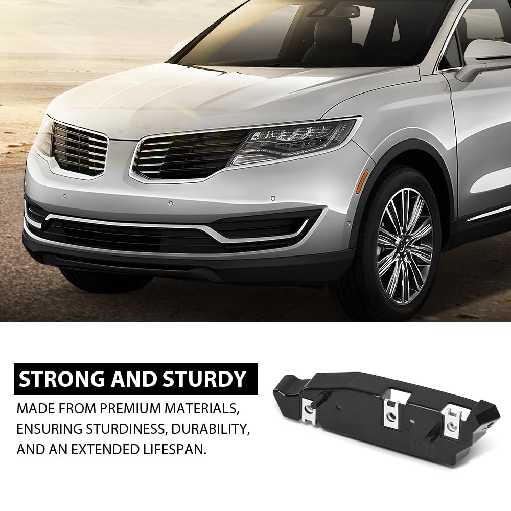 G-PLUS Front Left Bumper Bracket, Compatible with Lincoln MKX (submodel: Black Label, Premiere, Reserve, Select) 2016-2018, Driver Side, FA1Z17C947B, FO1042149