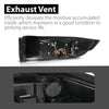 G-PLUS LED Tail Lights Rear Brake Lamps Compatible with Range Rover Evoque 2012-2018 Pair LR025146, LR025147 Luces Traseras Rear Brake Lamps Assembly