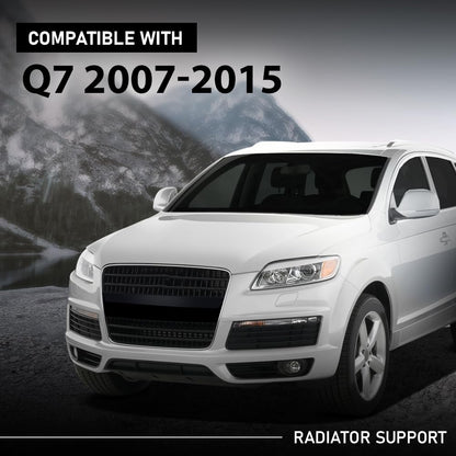 G-PLUS Radiator Support Assembly, Compatible with Audi Q7 Base/Premium/Prestige/ 2007-2015, 4L0805594A, AU1225131