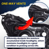 G-PLUS Projector Headlights,Fit 2019 2020 Nissan Altima 4-Door Sedan S SL SV SR ONE,(ONLY For Factory Halogen Headlights),Automotive Headlamps Chrome Housing,Passenger Side (Right),faros delanteros