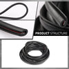 G-PLUS Fender Flare Rubber Seal 18 Feet(5.4864m) Edge Trim, Fender Flare Gasket Universal Fit for Car and Truck Wheel Wells