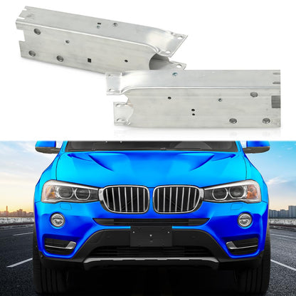 G-PLUS Front Bumper Bracket Driver and Passenger Side Compatible with BMW X3 2011-2017/Fit BMW X4 M40i 2016-2018/Fit BMW X4 xDrive28i 2015-2018 51647274659 51647274660 BM1066109 BM1067109