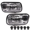 G-PLUS Front Bumper Fog Lights Compatible With Dodge Ram 1500 2009 2010,Compatible With Ram 1500 2500 3500 2011-2012 W/Halogen Bulbs Clear Lens