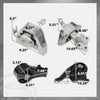 G-PLUS Engine & Trans Mount Set 4Pcs Compatible with Buick Cascada 1.6L 2016-2019 for Auto Trans,Fit Chevy Cruze 1.8L 2011-2015 for Auto Trans 3223, 3265