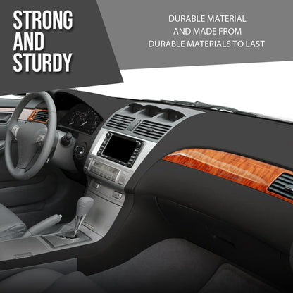 G-PLUS Dash Cover Skin Dash Cover Overlay Skin Compatible with Toyota Solara 2004 2005 2006 2007 2008 Black