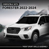 G-PLUS Front Grille Assembly Compatible with Subaru Forester 2022-2024 J1010SJ260