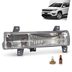 G-PLUS Parking Light for Jeep Compass 2017-2021 Driver Side Clear Lens Additional Angle