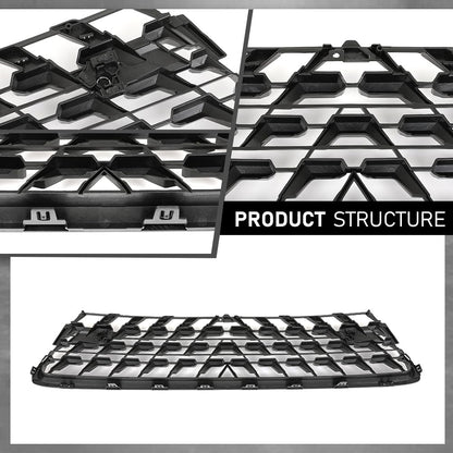 G-PLUS Front Bumper Grille Compatible with LX GX460 (submodel: Base, Executive, Luxury, Premium) 2020-2023 Fit For Models With Parking Aid Sensor 5311260340, LX1036139 Gray