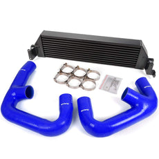 G-PLUS Twin Intercooler Hose Kit for VW Golf R GTI MK7 Upgrade Blue
