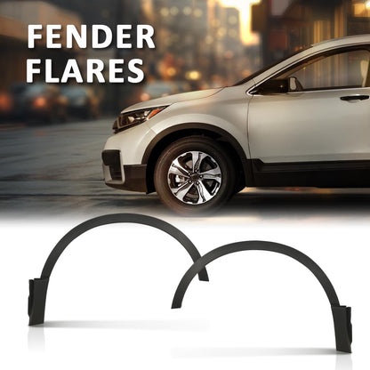 G-PLUS Front Fender Trim Set Driver and Passenger Side Compatible with CRV Hybrid 2020-2022/Fit Honda CRV 2017-2022 74115TLAA02 74165TLAA02 HO1291108 HO1290108
