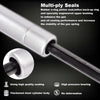 【Multi-Colored】 G-PLUS 15 Inches 80lb/380N Gas Hood Struts, Gas Shock Lift Supports Compatible with 1997-2006 F150 F250 Expedition Front Hood Gas Spring (Matt Silver)