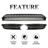 G-PLUS Front Bumper Radiator Lower Grille and Grill Fog Light Cover Compatible with Volkswagen Passat 2012-2015 561853665E 561853666C 561853677