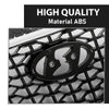 G-PLUS Front Bumper Upper Grille Grill Compatible with Hyundai Sonata 2015 2016 2017 w/o Radar Hole Chrome & Black
