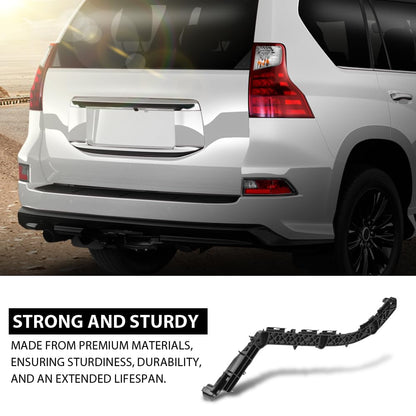 G-PLUS Bumper Support Rear Passenger Side Compatible with LX GX460 2010-2021 5215560100, LX1143120 Black
