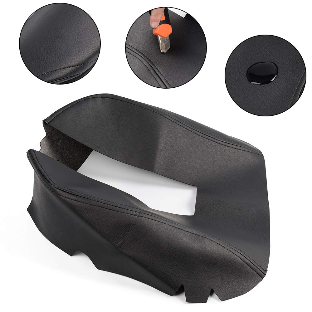 G-PLUS Center Console Lid Armrest Cover Compatible with Chevy Avalanche/GMC Sierra 1500 07-13, Fit 07-14 Silverado Suburban 1500 2500 Tahoe, Fit 07-14 GMC Yukon Yukon XL Denali/Sierra 2500HD/3500HD