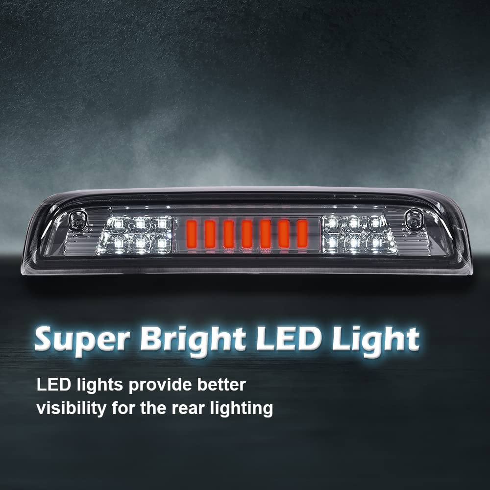 G-PLUS LED Center High Mount Stop Light Compatible with 2015-2020 GMC Sierra/Chevy Silverado 2500HD 3500HD,Compatible with 2014-2020 Chevy Silverado 1500 23509162 20979071