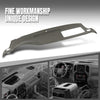 G-PLUS TPE Molded Dash Cover Cap Overlay Compatible with Chevy Silverado 1500 2500HD 3500HD (LTZ Only) 2007-2013, Fit GMC Sierra (SLT/Denali Only) 2007-2013 Beige