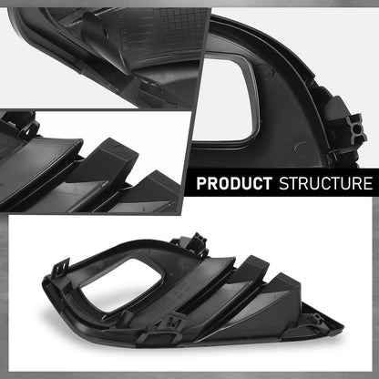 G-PLUS Front Fog Light Lamp Bezel Passenger Right Side Compatible with Toyota Highlander 2020-2023 TO1039239, 520300E110