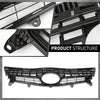 G-PLUS Front Grille Grill Compatible with Toyota Prius (submodel: Base, Five, Four, Three, Two) 2012-2015, Fit Prius (submodel: One, Persona Series) 2015, Fit Prius Plug-In Base 2012-2015 5311147040