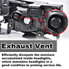 G-PLUS Fog Light Lamps W/Switch Bulbs Bezel Driver & Passenger Pair Compatible with Honda Accord Sedan 2013-2015 Not Fit 2 Door Coupe Models Not Fit Hybrid Models 33900T2AA01, 33950T2AA01 Smoky Lens
