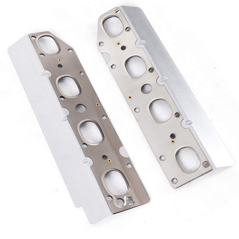 G-PLUS Exhaust Manifold Gasket Set + Bolt, Studs & Nuts 5.7L Compatible with 2009-2018 Dodge