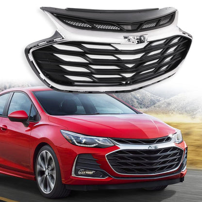 G-PLUS Front Upper Grille Assembly Factory Compatible with 2019-2020 Chevy Cruze