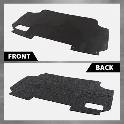 G-PLUS Hood Insulation Pad with Clips Compatible with Ford F150 F250 F350 Bronco 1987-1991