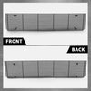 G-PLUS Front Bumper Billet Grille Stainless Compatible with Chevy Blazer Suburban C/K Pickup 1973-1980, Fit GMC C/K Pickup Suburban 1973-1980 Black Grill