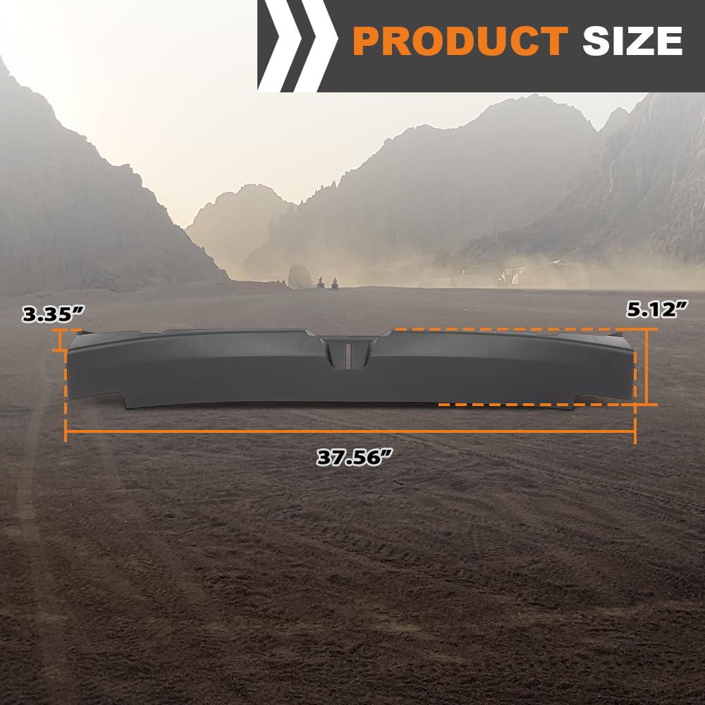 G-PLUS Trunk Trim Assembly Scuff Plate Compatible with Tesla Model 3 2017-2023 1086315-00-G, 108631500G, 1086315-00-F, 1086315 Direct OE Replacement Black