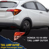 G-PLUS Tail Light Fit 2016 2017 2018 Honda HR-V EX/LX/EX-L Sport Utility 4-Door Sedan,(NOT Have the Side Light),Automotive Outer Brake Rear Lamp,Passenger Side (Right) Luces TraserasAssembly