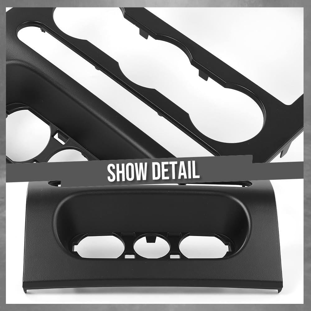 G-PLUS Dash Radio Bezel Center Trim Panel Cover Accessories Compatible with Ford F150 2004-2008 Dashboard 4L3Z-1504302-AAA