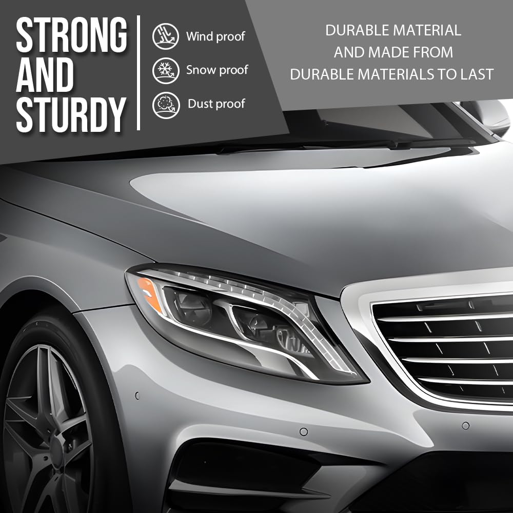 G-PLUS Headlight Lens Cover Compatible with Benz W222 S-Class 2014-2017 Right Side Front Headlamp Lens Cover Clear