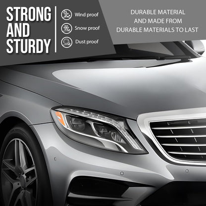 G-PLUS Headlight Lens Cover Compatible with Benz W222 S-Class 2014-2017 Right Side Front Headlamp Lens Cover Clear