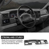 G-PLUS Dash Board Bezel Radio Cluster Trim Panel W/Hole, Compatible with Ford F250 F350 Super Duty 1999-2004 4x4 Switch, Dark Gray