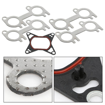 G-PLUS Head Gasket Set Bolts Compatible with Ford E150 Econoline Club Wagon/E150 Econoline 1999,Fit Ford Expedition 1997-1998/Fit Ford F150 F250 1997-1999 4.6L 281CID V8 HS9790PT-8 ES72798