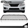 G-PLUS Front Bumper Lower Grille Black Compatible with Nissan Sentra 1.8l 2013 2014 2015 62254-3SH0A