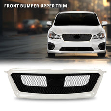 G-PLUS Mesh Grille for Subaru Impreza WRX STI Crosstrek 2012-2014 Side View