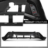G-PLUS Rear Bumper Cover Compatible with Toyota Corolla Cross 2022-2025, Fit L & LE Models Without Park Assist Sensor Holes Only, TO1100363, 521590A200, 187-11272, Black