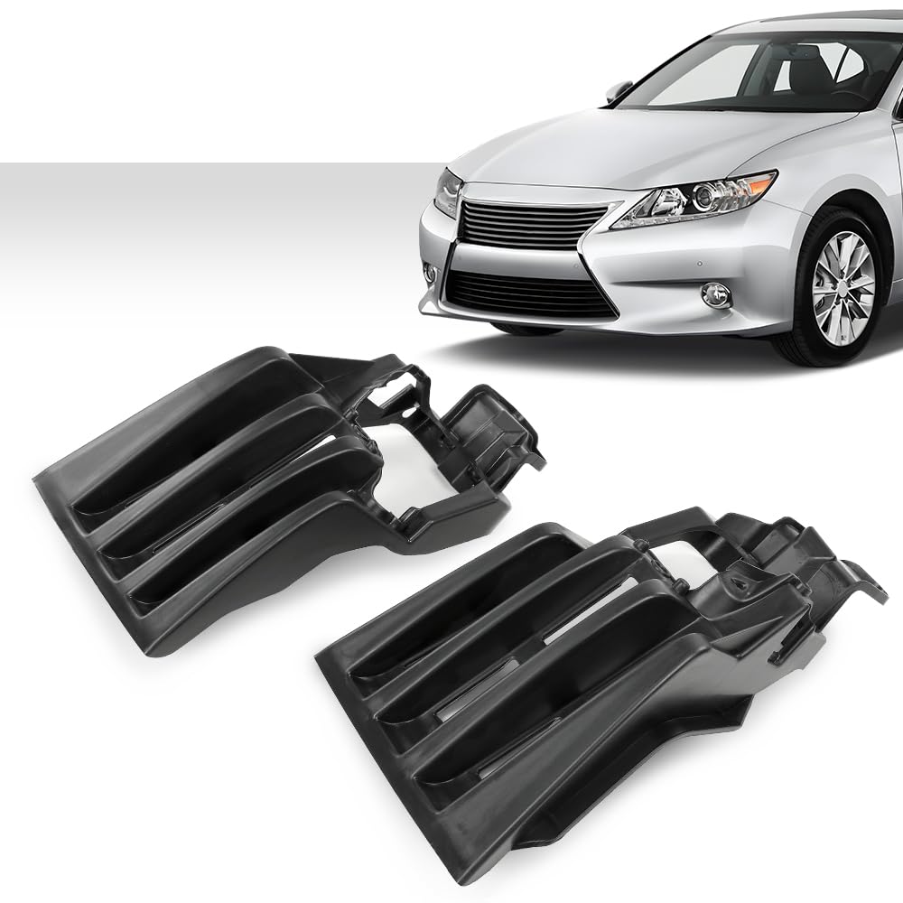 G-PLUS Fog Light Bracket Driver and Passenger Side Compatible with ES300h Base 2013-2015/Fit ES350 Base 2013-2015 5212533111 LX2603103 5212633111 LX2602103